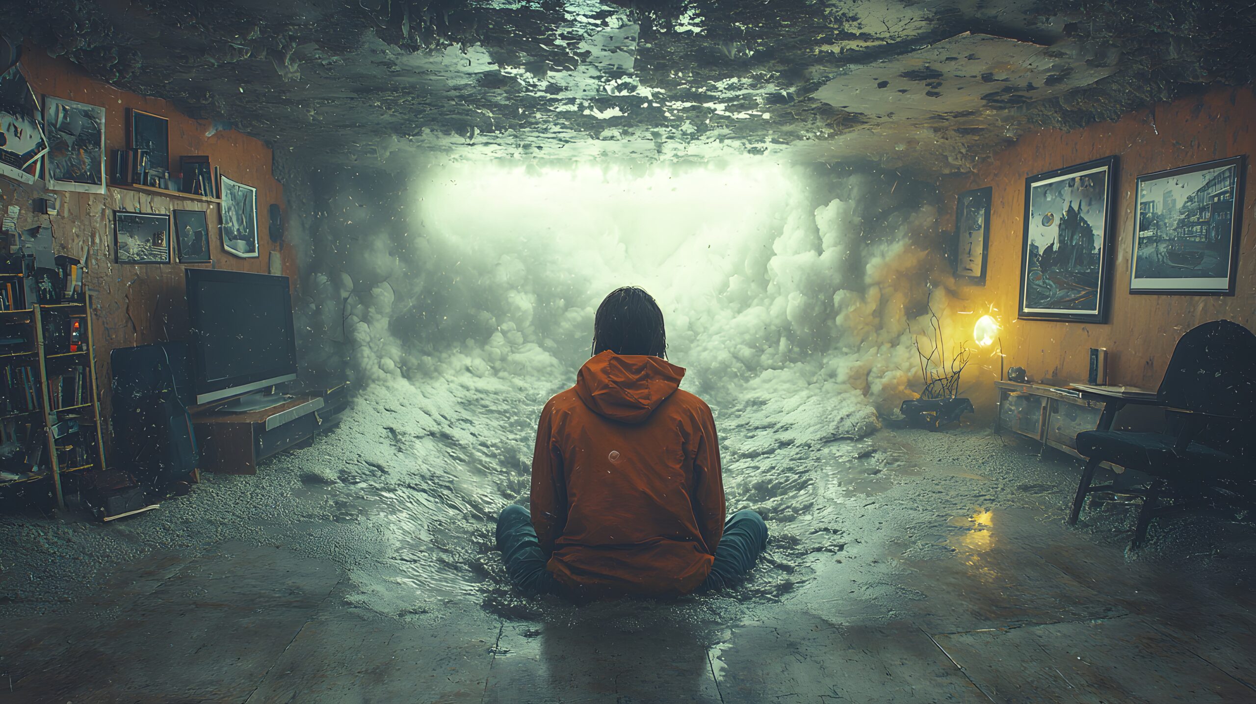 vecteezy_a-person-sitting-in-a-room-with-a-large-wave-coming-out-of_72507106